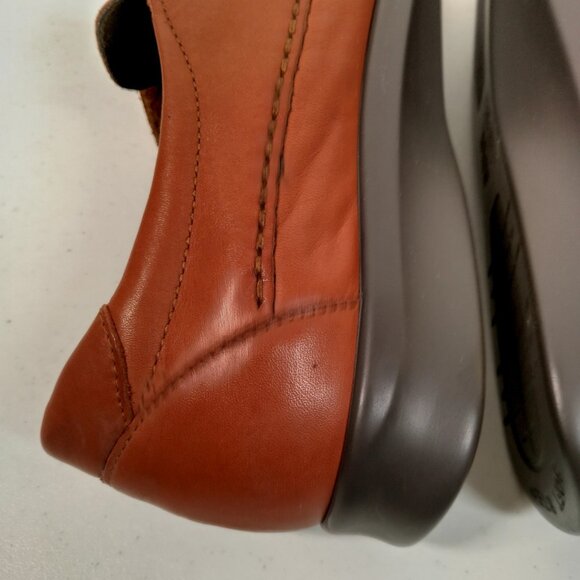 SAS San Antonio Shoes Roamer Shoes Women 11 N Narrow Brown Leather Mary Janes - Picture 10 of 16